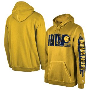 New Era Striking Indiana Pacers Gold Tip Off Collection Pullover Hoodie For the true fans! Secure this authentic jersey now.