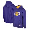 New Era Los Angeles Lakers Admirable Purple Corduroy Applique Pullover Hoodie Stand out from the crowd! Wear this eye - catching jersey.