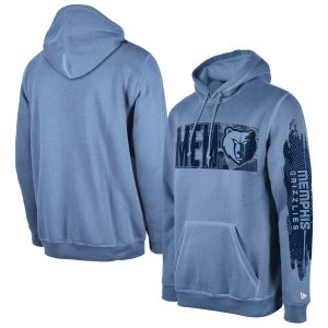 New Era Memphis Grizzlies Light Blue Tip Off Collection Pullover Hoodie Premium Limited stock! Be quick and grab this must - have jersey to support your team.