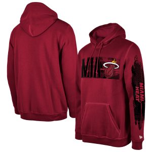 New Era Miami Heat Red Tip Sophisticated Off Collection Pullover Hoodie Limited edition! Don't miss your chance to own this unique jersey.