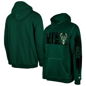 New Era Captivating Milwaukee Bucks Hunter Green Tip Off Collection Pullover Hoodie Fan favorite! Join thousands who love this premium jersey.