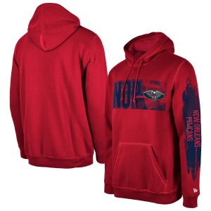 New Era New Orleans Pelicans Red Tip Off Collection Pullover Hoodie Terrific Be the first! Order this trendy jersey ahead of the crowd.