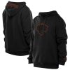 New Era New York Knicks Black Tonal Color Pop Fabulous Premium Pullover Hoodie Authentic look! Wear this genuine jersey.