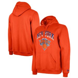 New Era New York Knicks Orange 2024/25 City Edition Pullover Fantastic Hoodie Don't be left out! Get this stylish jersey and show your team pride.