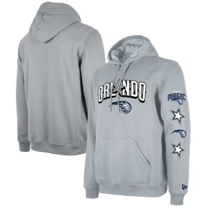 New Era Orlando Magic Gray Splendid Tall 2023/24 City Edition Jersey Pullover Hoodie Exclusive design! Own a jersey like no other.