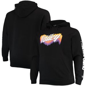 New Era Charming Phoenix Suns Black 2021/22 City Edition Big & Tall Pullover Hoodie Limited stock! Be quick and grab this must - have jersey to support your team.