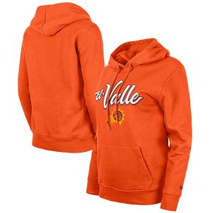 New Era Phoenix Glamorous Suns Women's Orange 2023/24 City Edition Pullover Hoodie Gift idea! Surprise a sports fan with this amazing jersey.