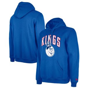 New Era Sacramento Kings Splendid Blue 2024/25 City Edition Pullover Hoodie Authentic look! Wear this genuine jersey.