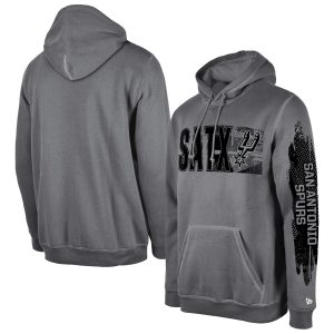New Era San Antonio Spurs Gray Tip Off Gorgeous Collection Pullover Hoodie Proven quality! Invest in this reliable jersey.