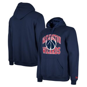 New Era Washington Wizards Unisex Navy 2023/24 Stylish Season Tip Off Edition Pullover Hoodie Authentic look! Wear this genuine jersey.