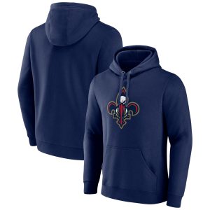 New Orleans Fabulous Pelicans Navy Alternate Logo Pullover Hoodie Gift idea! Surprise a sports fan with this amazing jersey.
