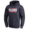 New Orleans Delightful Pelicans Navy Onside Stripe Pullover Hoodie Join the elite! Get this exclusive jersey.