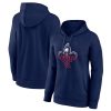 New Orleans Pelicans Women's Navy Gradient Logo Pullover Charming Hoodie Team spirit! Show it off with this awesome jersey.