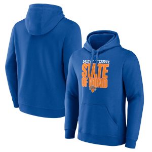 New York Knicks Blue Pick & Roll Coverage Amazing Pullover Hoodie Authentic look! Wear this genuine jersey.