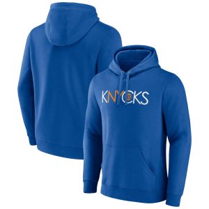 New York Knicks Blue Team Pride Pullover Hoodie Terrific Proven quality! Invest in this reliable jersey.
