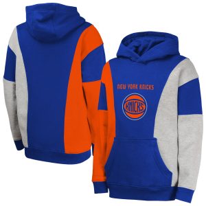 New York Knicks Youth Gorgeous Blue Ace In the Hole Pullover Hoodie Time - sensitive! Order now before the deal expires.