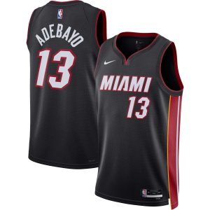 Nike Bam Adebayo Miami Heat Unisex Captivating Black Swingman Jersey Icon Edition Be a part of the action! Get this game - ready jersey.