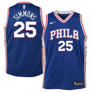 Nike Ben Simmons Philadelphia 76ers Superior Youth Royal Swingman Jersey Icon Edition Join the elite! Get this exclusive jersey.