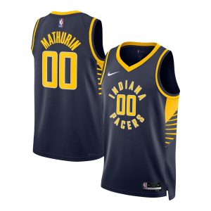 Nike Bennedict Mathurin Indiana Pacers Unisex Classy Navy Swingman Jersey Icon Edition Flash sale! Snag this great jersey at a discounted price.