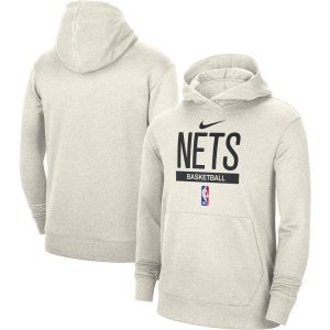 Nike Brooklyn Nets Cream 2022/23 Spotlight On Court Practice Elegant Performance Pullover Hoodie Fan favorite! Join thousands who love this premium jersey.