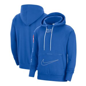 Nike Brooklyn Nets Royal 2022/23 City Edition Courtside Heavyweight Fleece Pullover Hoodie Superior Upgrade your fan gear! Order this premium jersey today.