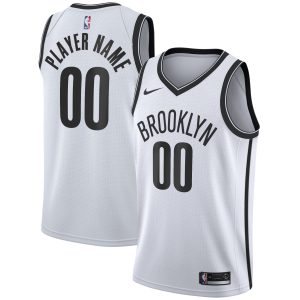 Nike Brooklyn Nets White 2020/21 Swingman Custom Amazing Jersey Association Edition Unbeatable style! Get this stylish jersey now.