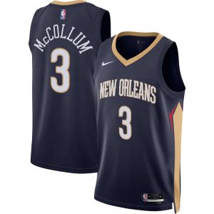 Nike C.J. McCollum New Orleans Pelicans Unisex Navy Swingman Jersey Icon Edition Impressive Best - selling! Order this popular jersey before it's out of stock.