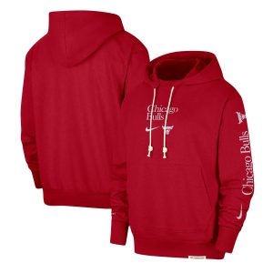 Nike Chicago Bulls Red Phenomenal Authentic Performance Pullover Hoodie Authentic look! Wear this genuine jersey.