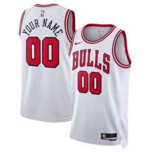 Nike Chicago Bulls Unisex White Swingman Custom Stylish Jersey Association Edition Hurry! Exclusive offer. Get your hands on this outstanding jersey right away.