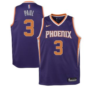 Nike Chris Paul Phoenix Exquisite Suns Youth Purple 2021/22 Diamond Swingman Jersey Icon Edition New arrival! Check out this fresh and exciting jersey.