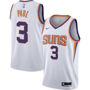 Nike Chris Paul Phoenix Suns Youth White Swingman Jersey Association Fantastic Edition High - demand item! Order this sought - after jersey immediately.