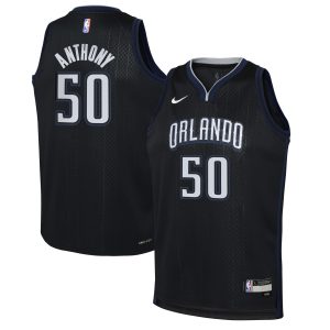 Nike Dashing Cole Anthony Orlando Magic Youth Black 2022/23 Swingman Jersey City Edition Be the first! Order this trendy jersey ahead of the crowd.