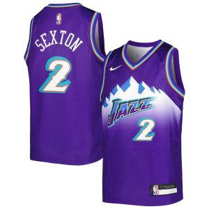 Nike Premium Collin Sexton Utah Jazz Youth Purple 2022/23 Swingman Jersey City Edition Designed for performance! Get this functional jersey.