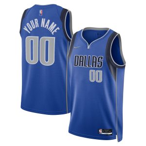 Nike Dallas Mavericks Blue 2021/22 Diamond Swingman Custom Jersey Stylish Icon Edition Designed for performance! Get this functional jersey.