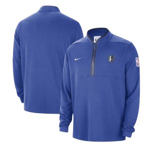 Nike Dallas Mavericks Blue Authentic Performance Half Unique Zip Jacket Exclusive design! Own a jersey like no other.