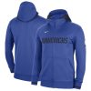 Nike Dallas Mavericks Blue Authentic Showtime Phenomenal Performance Full Zip Hoodie Proven quality! Invest in this reliable jersey.