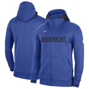 Nike Dallas Mavericks Blue Authentic Showtime Phenomenal Performance Full Zip Hoodie Proven quality! Invest in this reliable jersey.