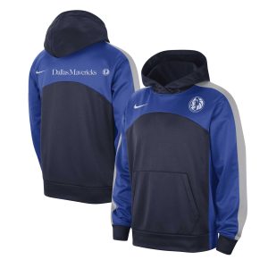 Nike Dallas Mavericks Navy/Blue Authentic Classy Starting Five Force Performance Pullover Hoodie Best - selling! Order this popular jersey before it's out of stock.