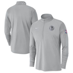 Nike Dallas Mavericks Silver 2024/25 City Edition Authentic Superb Coaches Performance Half Zip Top Designed for performance! Get this functional jersey.
