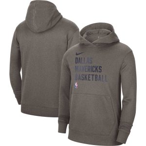 Nike Dallas Mavericks Unisex Gray 2023/24 Performance Spotlight On Court Stunning Practice Pullover Hoodie Perfect fit! Order this comfortable jersey.