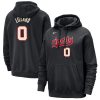 Nike Damian Lillard Portland Trail Blazers Notable Black 2023/24 City Edition Name & Number Pullover Hoodie Stand out from the crowd! Wear this eye - catching jersey.