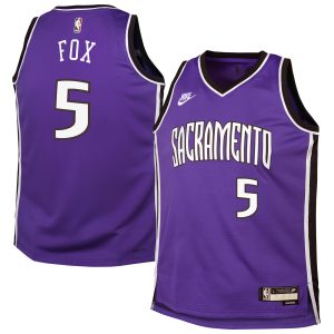 Nike De'Aaron Fox Sacramento Kings Premium Youth Purple 2024/25 Swingman Jersey Classic Edition For a short time only! Don't miss out on this fantastic jersey.