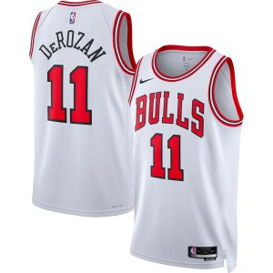 Nike Prime DeMar DeRozan Chicago Bulls Unisex White 2022/23 Swingman Player Jersey Association Edition Retailers