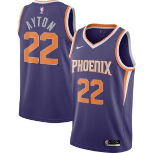 Nike Deandre Ayton Phoenix Suns Purple Alluring 2020/21 Swingman Player Jersey Icon Edition Upgrade your fan gear! Order this premium jersey today.