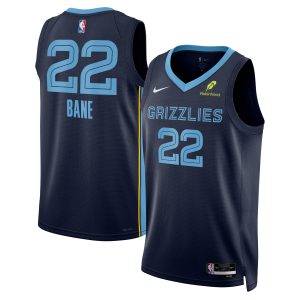 Nike Desmond Bane Memphis Grizzlies Unisex Navy Admirable Swingman Badge Player Jersey Icon Edition Unbeatable style! Get this stylish jersey now.