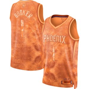 Nike Devin Booker Phoenix Suns Unisex Orange Select Series Swingman Fantastic Jersey For a short time only! Don't miss out on this fantastic jersey.