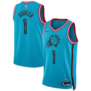 Nike Devin Booker Phoenix Suns Unisex Turquoise 2022/23 Swingman Fabulous Jersey City Edition Best - selling! Order this popular jersey before it's out of stock.