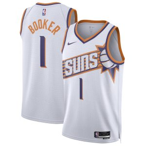Nike Devin Booker Enchanting Phoenix Suns Unisex White Swingman Jersey Association Edition Last chance! Grab this awesome jersey before it's gone for good.