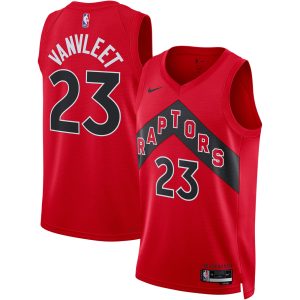 Nike Fred Delightful VanVleet Toronto Raptors Unisex Red Swingman Jersey Icon Edition Collector's item! A rare addition to any collection.