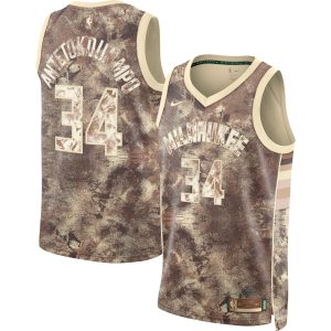 Nike Giannis Antetokounmpo Milwaukee Splendid Bucks Unisex Brown Select Series Swingman Jersey Join the elite! Get this exclusive jersey.